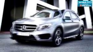 Watch 2013 Frankfurt Motor Show: Mercedes' stunning looking GLA has Audi Q3 in its sight Video