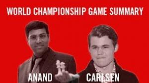 Watch World Chess Championship 2013 Anand vs Carlsen Summary Video