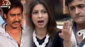 Watch Ajay Devgan Threatens Bigg Boss 7 to EVICT Tanisha Video
