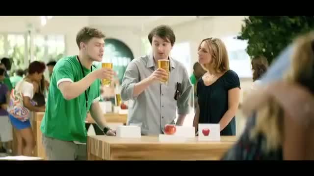 Watch Somersby Cider's commercial parodies the Apple Store Video