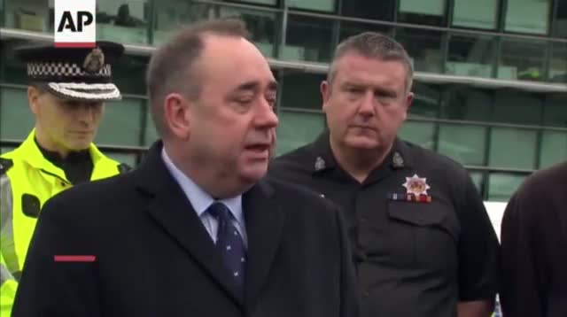 Watch Scottish Holiday Marred by Police Chopper Crash Video