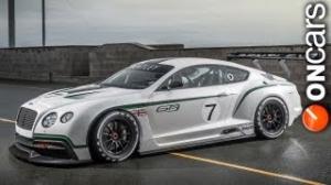Watch Bentley Continental GT3 officially unveiled Video