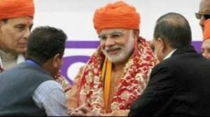 Watch At Narendra Modi's Jammu rally, BJP dilutes stand on Article 370 Video