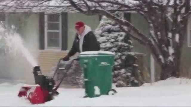 Watch Minnesota Plagued by Unrelenting Snowstorm Video