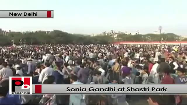 Watch Sonia Gandhi: Opposition always tries to damage the image of Congress party Video