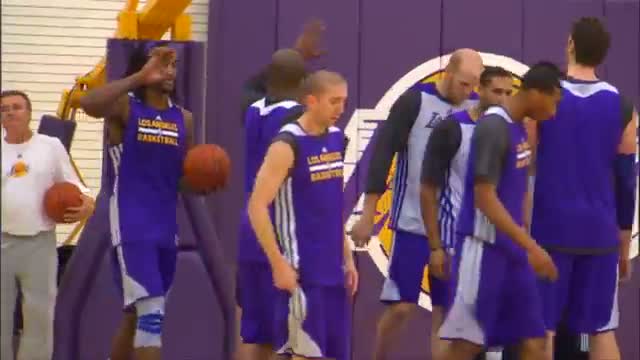 Watch NBA: Kobe Bryant Returns To Practice! Video