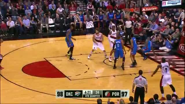 Watch NBA: LaMarcus Aldridge Scores a Season-High 38 to Sink the Thunder! Video