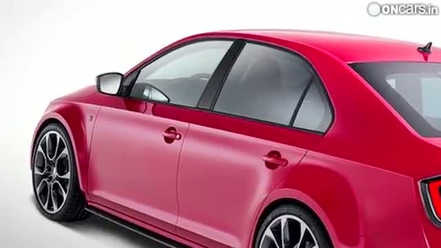 Watch Skoda shows off more of Rapid Sport Concept Video