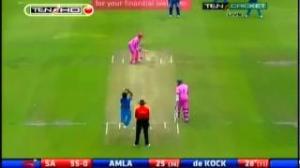 Watch India vs South Africa 1st ODI Amla & De Kock Batting - 5th Dec 2013 Video