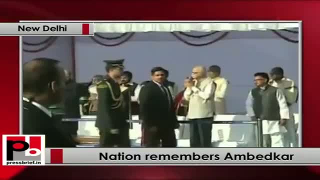 Watch Prez, PM, Sonia Gandhi pay tribute to Ambedkar on his 58th death anniversary Video