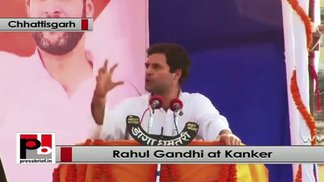 Watch Rahul Gandhi: We have fought for tribals' right and we won Video