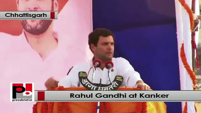 Watch Rahul Gandhi: Congress is committed for common man, youth, tribal, women and poor Video