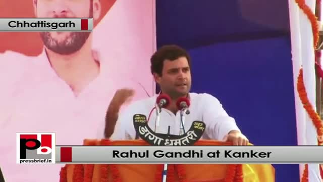 Watch Rahul Gandhi: We want new tribal youth come forward and lead Video