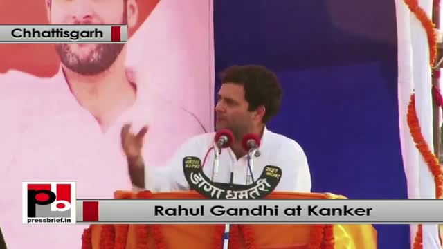 Watch Rahul Gandhi: A Congress govt will be for dalit, tribal and youth and not elite Video