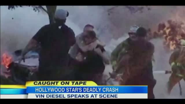 Watch Paul Walker Dead: Vin Diesel Gets Emotional at Paul Walker Crash Site Video