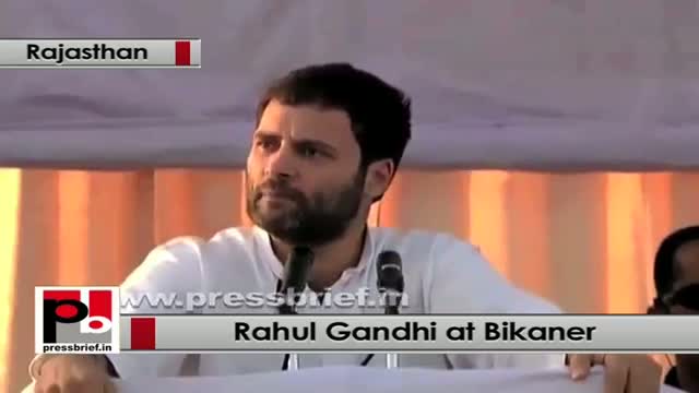 Watch Rahul Gandhi: We are not only focusing on infrastructure but also on common man Video