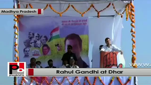 Watch Rahul Gandhi: Development is necessary but we should hold the hand of poor first Video