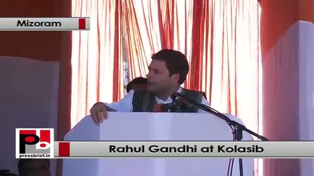 Watch Rahul Gandhi: I feel something special about Mizoram Video