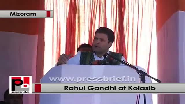 Watch Rahul Gandhi: Our main focus is on new land due policy, which will provide benefits Video