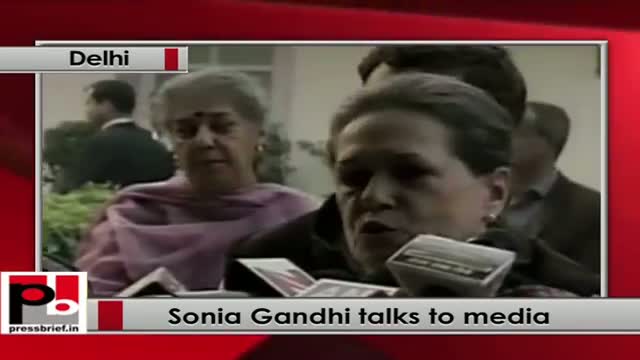 Watch Assembly polls results: Sonia Gandhi talks to media Video