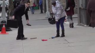 Watch Business Man's Embarrasing Briefcase - Prank Video
