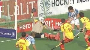 Watch Argentina vs Spain - Men's Hero Hockey Junior World Cup India [09/12/2013] Video