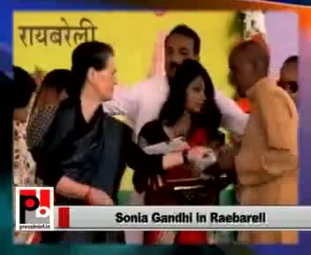 Watch Sonia Gandhi: Congress always takes care of weaker section of society Video