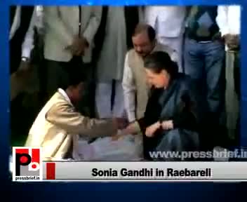 Watch Sonia Gandhi: Public sector will enhance in small towns Video