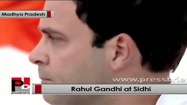 Watch Rahul Gandhi: Congress has brought the Land Acquisition Bill to empower the tribals Video