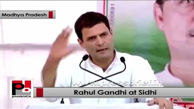 Watch Rahul Gandhi: Congress is doing everything possible to overcome the poverty Video