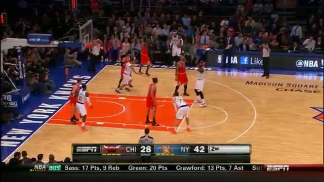 Watch NBA: Carmelo Anthony Lights Up the Bulls Video