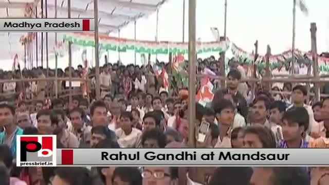 Watch Rahul Gandhi: Congress ensures 4 times more compensation for land Video