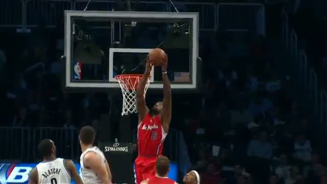 Watch NBA: DeAndre Jordan Throws Down the Reverse Alley-Oop Off the Blake Griffin Lob Video