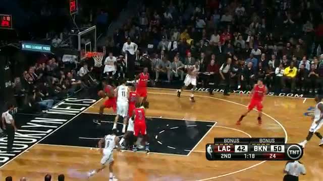 Watch NBA: Joe Johnson Drops Jumpers Against the Clippers Video