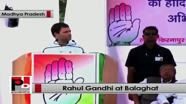 Watch Rahul Gandhi in MP : Congress will fulfill what it has promised Video