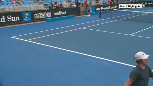 Watch AO Wildcard Playoffs (SF): John-Patrick Smith v Jordan Thompson Video