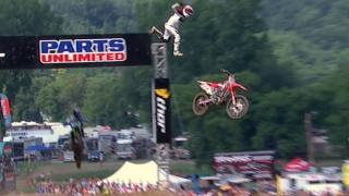 Watch Dirtbiker Gets Big Air After Crash Video
