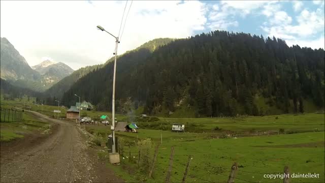 Watch Beautiful Aru Valley Pahalgam Kashmir India 2013  Jab Tak Hai Jaan Movie Location Video