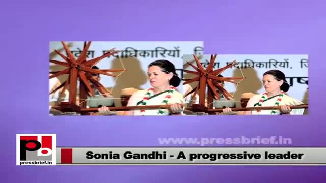 Watch Sonia Gandhi: The second name of development and growth Video