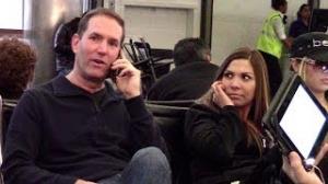 Watch CELL PHONE CRASHING at the AIRPORT! Video