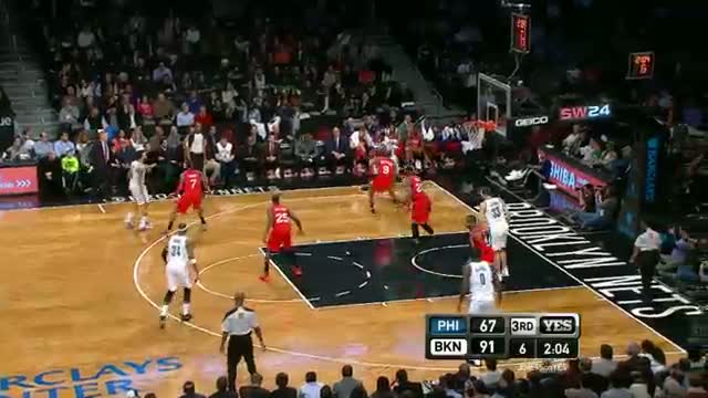 Watch NBA: Joe Johnson Drops 29 Points... In One Quarter! Video