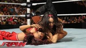 Watch Natalya & The Bella Twins vs. AJ Lee, Tamina Snuka & Alicia Fox: WWE Raw, Dec. 16, 2013 Video