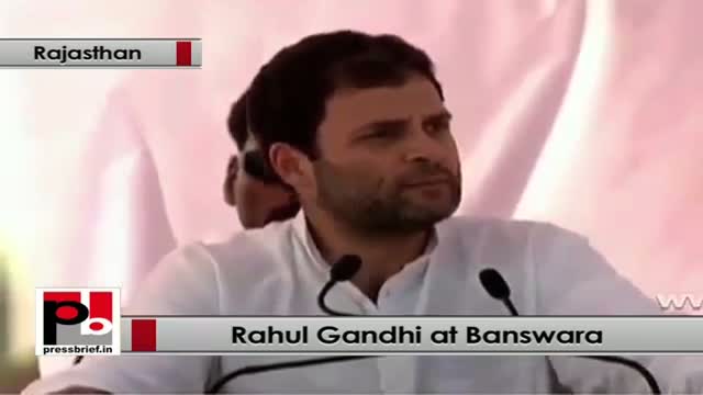 Watch Rahul Gandhi: Development and Upliftment of poor both are necessary Video
