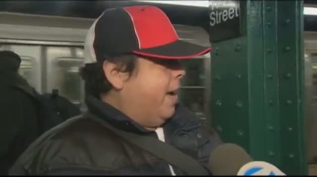 Watch Blind Man, Dog Rescued on NYC Subway Tracks Video