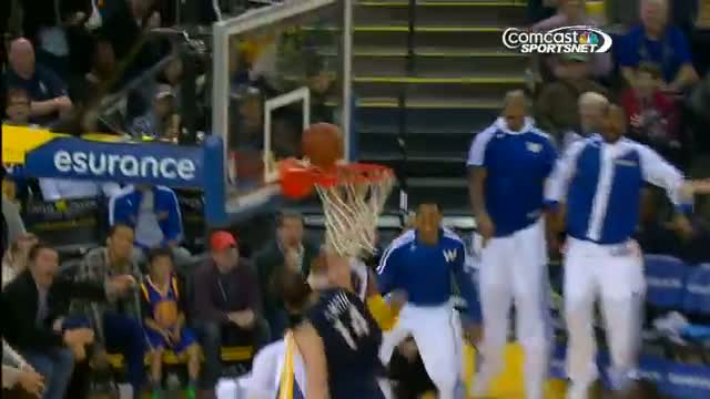 Watch NBA: Andre Iguodala's Fancy Between-the-Legs Handles Video