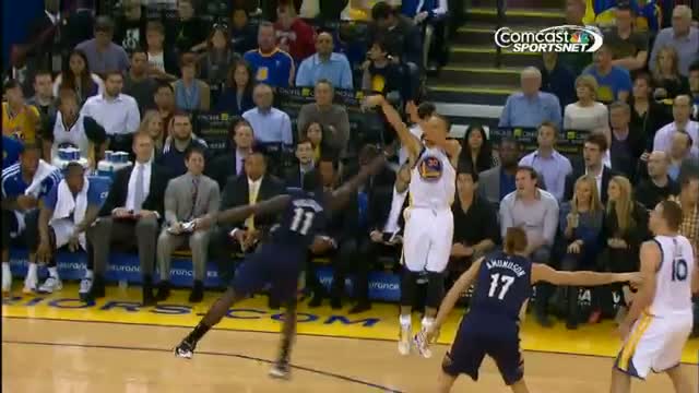 Watch NBA: Stephen Curry Puts Jrue Holiday on Skates Video