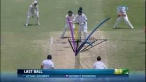 Watch Ashes 2013 - 3rd Test Perth- Nathan Lyon Bowls an Offspin Delivery on a WACA Pitch Crack 17 Dec 2013 Video