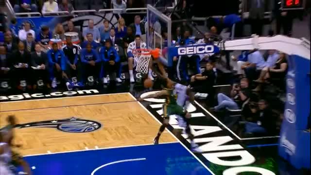 Watch NBA: Victor Oladipo's Chasedown Block on Trey Burke Video