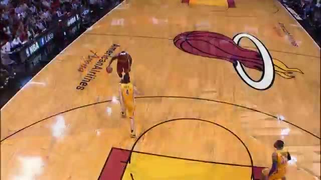 Watch NBA: LeBron Flushes It Down, And-One Video