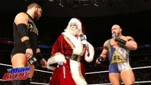 Watch Ryback & Curtis Axel confront Santa Claus: WWE Main Event, Dec. 18, 2013 Video